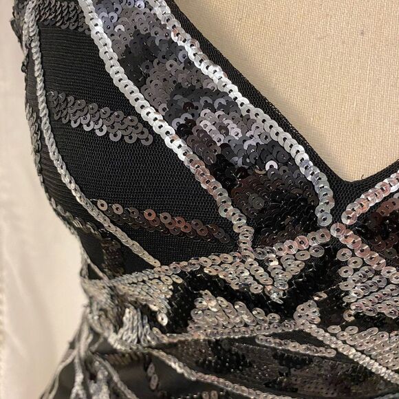 Express sequinned dress, XS - Picture 2 of 10
